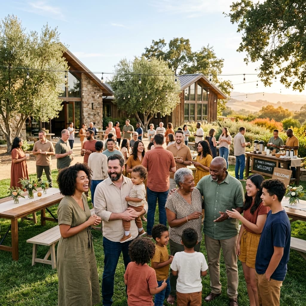 Experience authentic community.